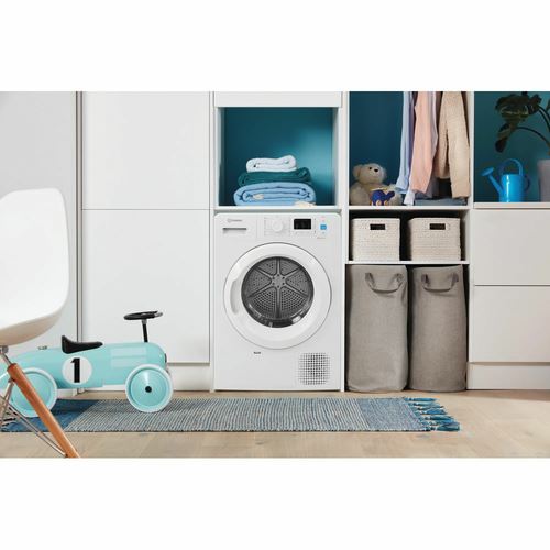 Máquina de Secar Indesit Push&GO YTN M10 91 R EU | Carga Superior | 9 Kg | Condensação | A+ | Branco For Sale