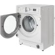 Máquina de Lavar e Secar Roupa Indesit BI WDIL 861284 EU | Encastrável | 8 6 Kg | 1200 RPM | D | Branco For Cheap