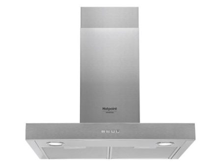 Exaustor de Parede Hotpoint HHBS 6.5 F AM X | 70x60x45 cm | 581 m³ h | C | Aço inoxidável Hot on Sale