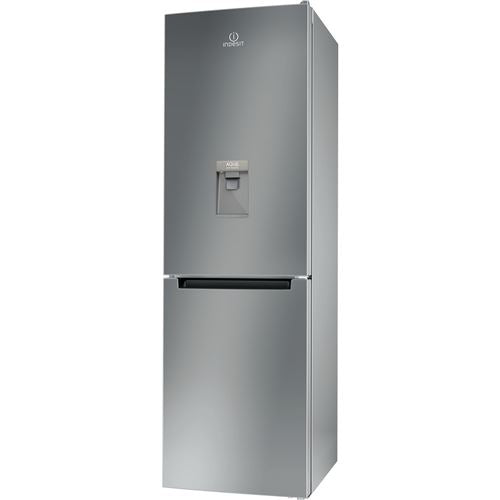 Frigorífico Combinado Indesit LI8 S1E S AQUA | 188,9x59,5x65,5 cm | 223 L | F | Prateado Online Hot Sale