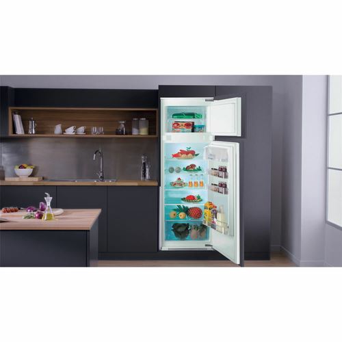 Frigorífico com Congelador Encastrável Hotpoint T 16 A2 D HA 1 | 157,6x54x54,5 cm | 191 L | F | Aço inoxidável Sale