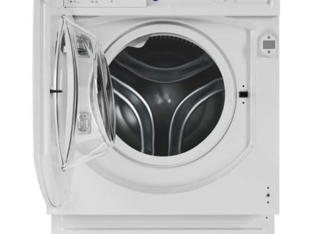 Máquina de Lavar e Secar Roupa Indesit BI WDIL 861284 EU | Encastrável | 8 6 Kg | 1200 RPM | D | Branco For Cheap