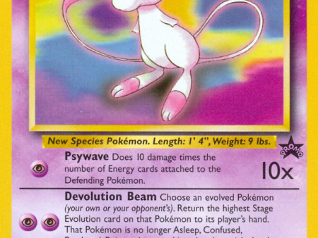 Mew (8) [Wizards of the Coast: Black Star Promos] Hot on Sale