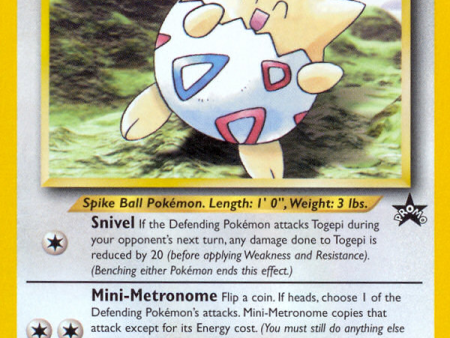 Togepi (30) [Wizards of the Coast: Black Star Promos] Hot on Sale