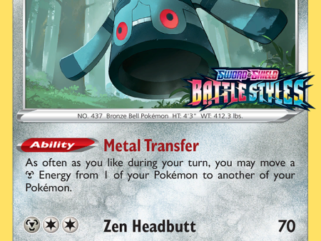 Bronzong (SWSH091) (Prerelease Promo) [Sword & Shield: Black Star Promos] Online Sale