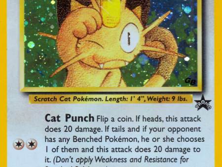 Meowth (10) [Wizards of the Coast: Black Star Promos] Hot on Sale