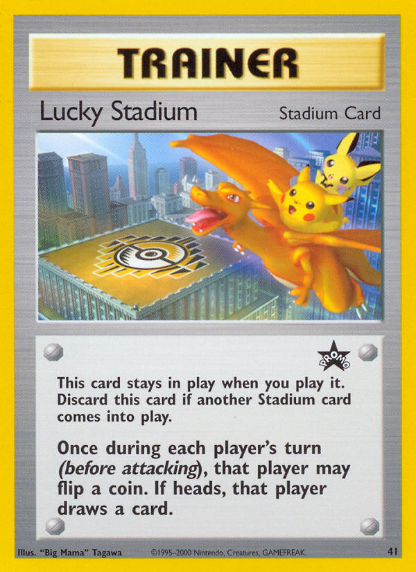 Lucky Stadium (41) [Wizards of the Coast: Black Star Promos] For Sale